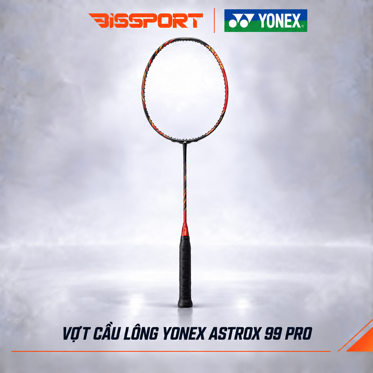 Vợt Cầu Lông Yonex Astrox 99 Pro Đỏ Chính Hãng - Siêu Phẩm Đập Cầu - Đập Uy Lực, Kiểm Soát - Lõi Resin Cứng Cáp, Smash Bão Táp