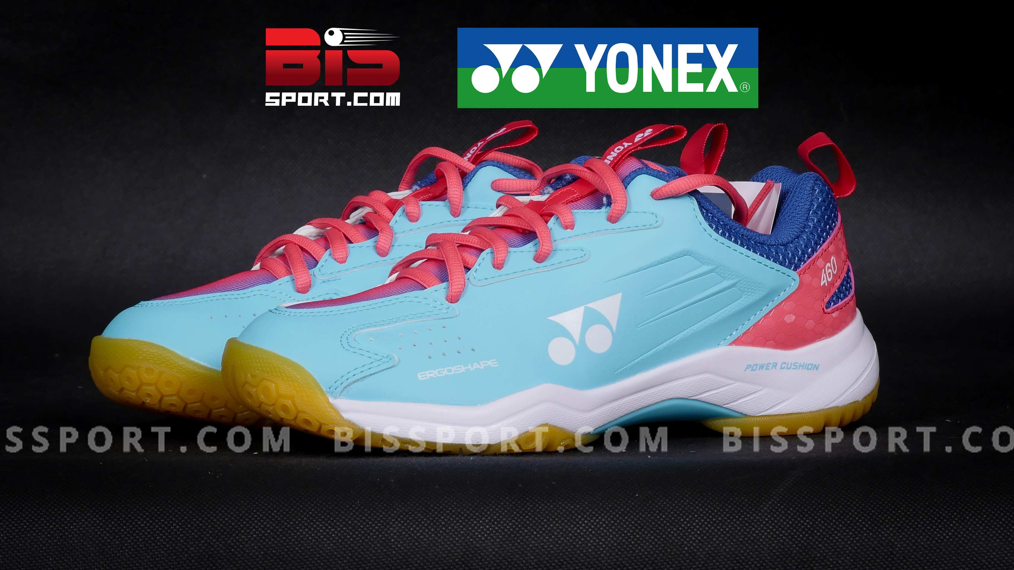 Giày Cầu Lông Chính Hãng YONEX SHB-460CR Xanh Hồng
