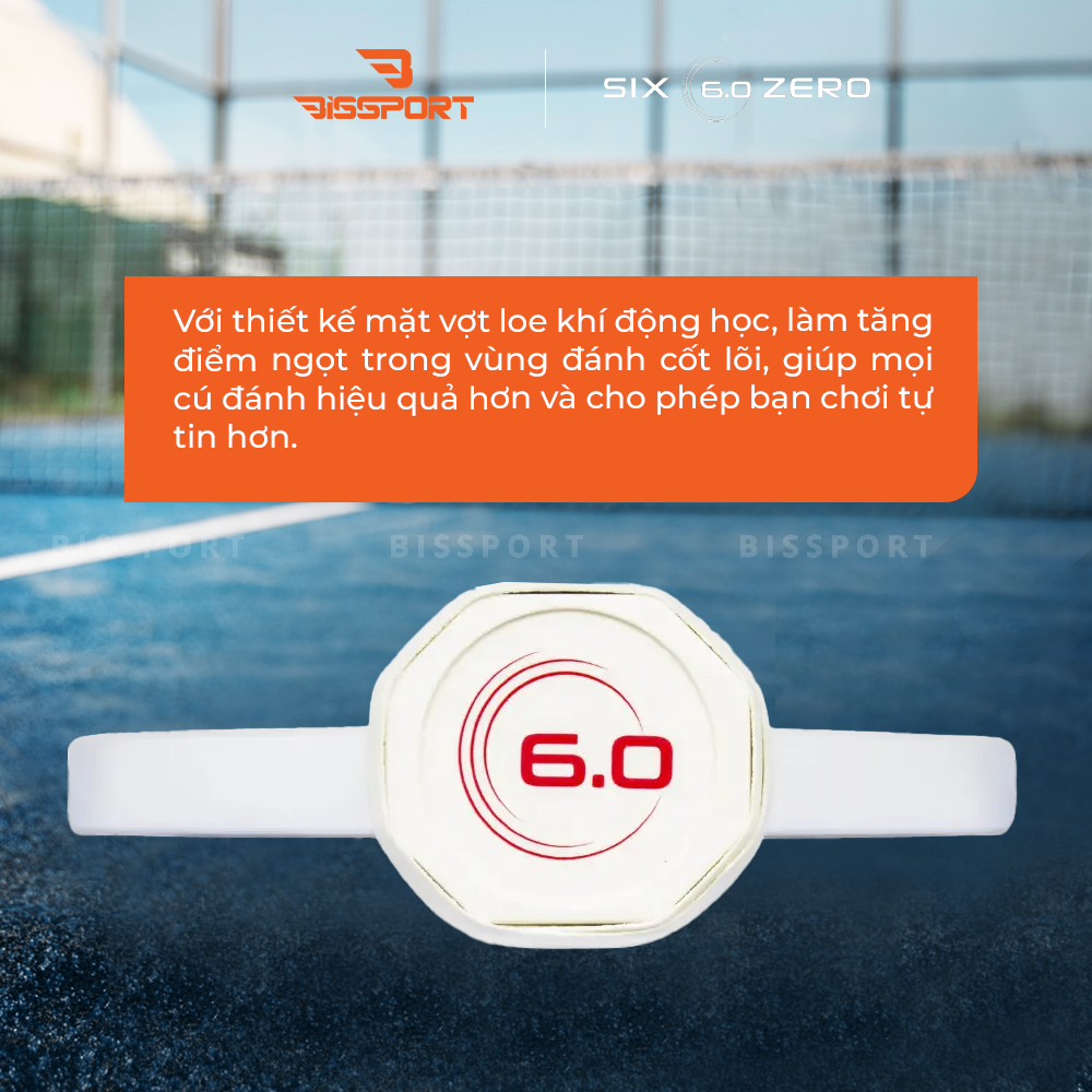 Vợt Pickleball Six Zero Ruby Chính Hãng 14mm - Toàn Diện - Kiểm Soát ...