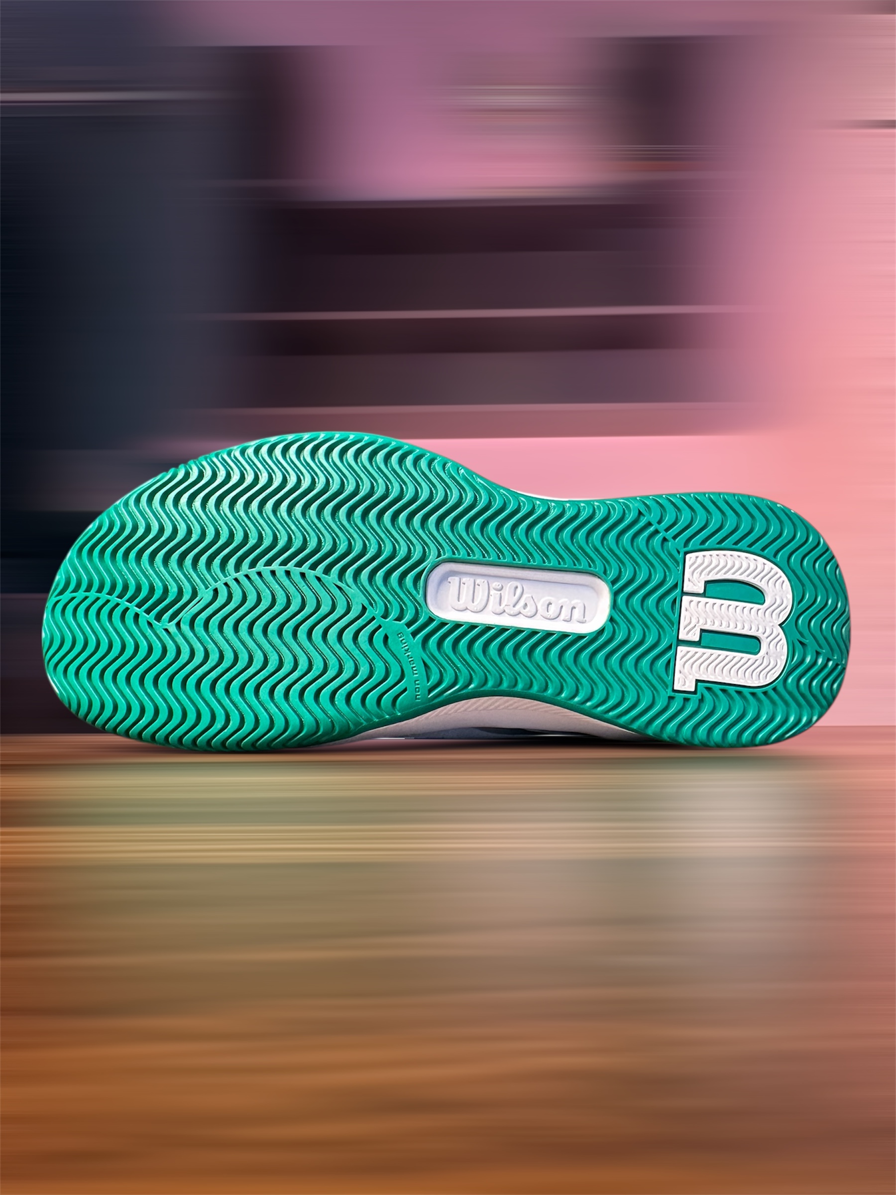 Giày Tennis/Pickleball Wilson INTRIGUE PRO Chính Hãng - Trắng Xanh Lá - Êm Ái, Ổn Định - Giảm Chấn - Bám Sàn