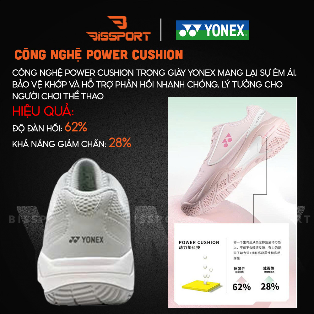 Giày Cầu Lông Yonex SHB470CR Hồng Chính Hãng - Nhẹ Nhàng - Đế Tổ Ong Siêu Bám - Bám Mọi Sàn - Ổn Định