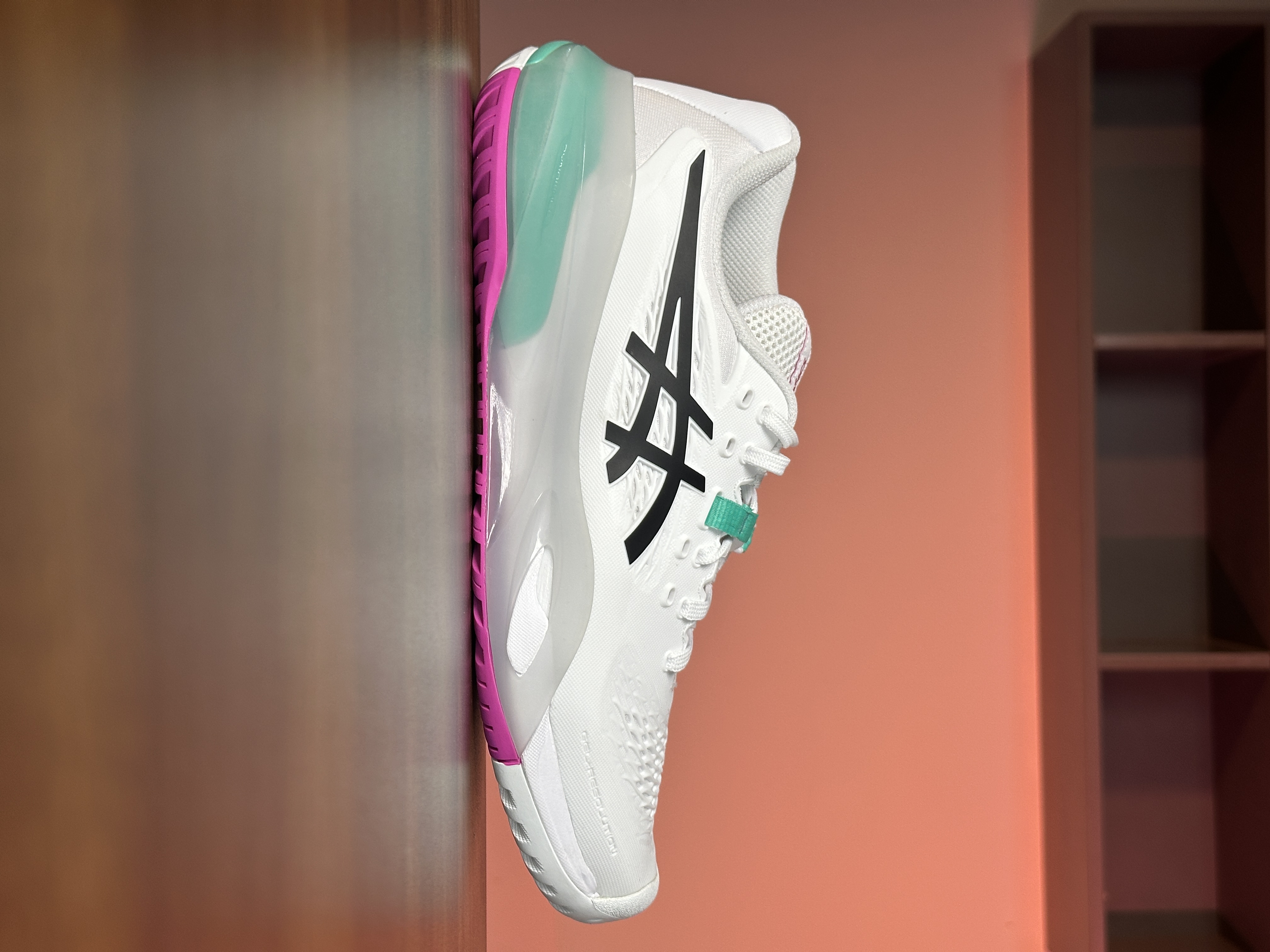 Giày Tennis/Pickleball Asics Gel Resolution X Chính Hãng - Trắng Xanh - Êm Ái - Nhẹ - Giảm Chấn - Đế Siêu Bền