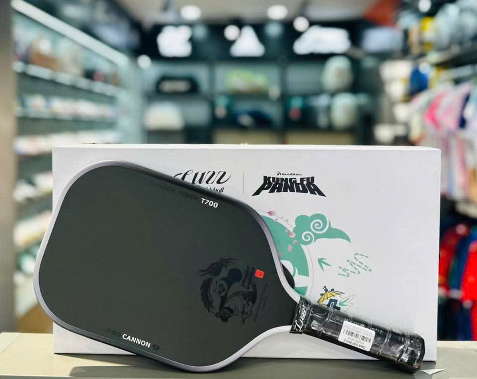 Vợt Pickleball Luzz Canon Chính Hãng - Kungfu Panda - Kiểm Soát Bóng - Tăng Độ Xoáy - Tấn Công Mạnh Mẽ - Mỡ Rộng Điểm Ngọt