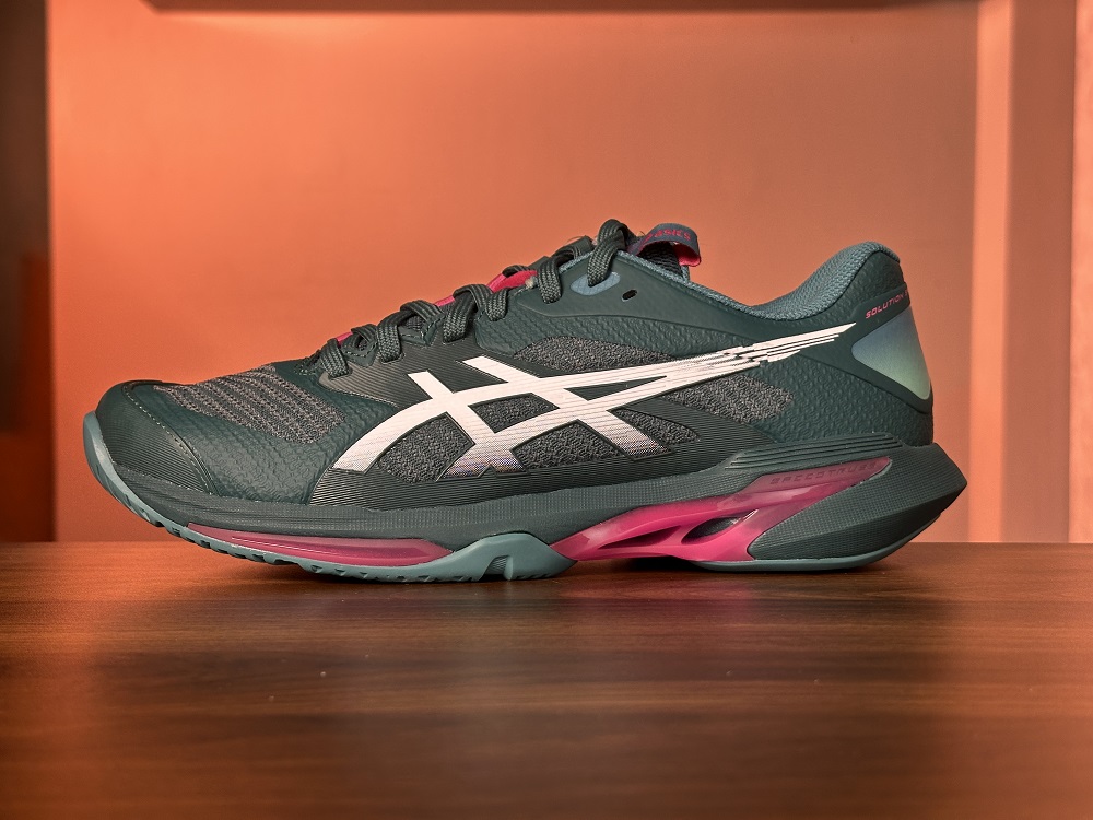 Giày Pickleball / Tennis ASICS Solution Speed FF 4 ‘Bluebell’ 1042A307-500 – Tím Chính Hãng Siêu Nhẹ – Linh Hoạt – Bền