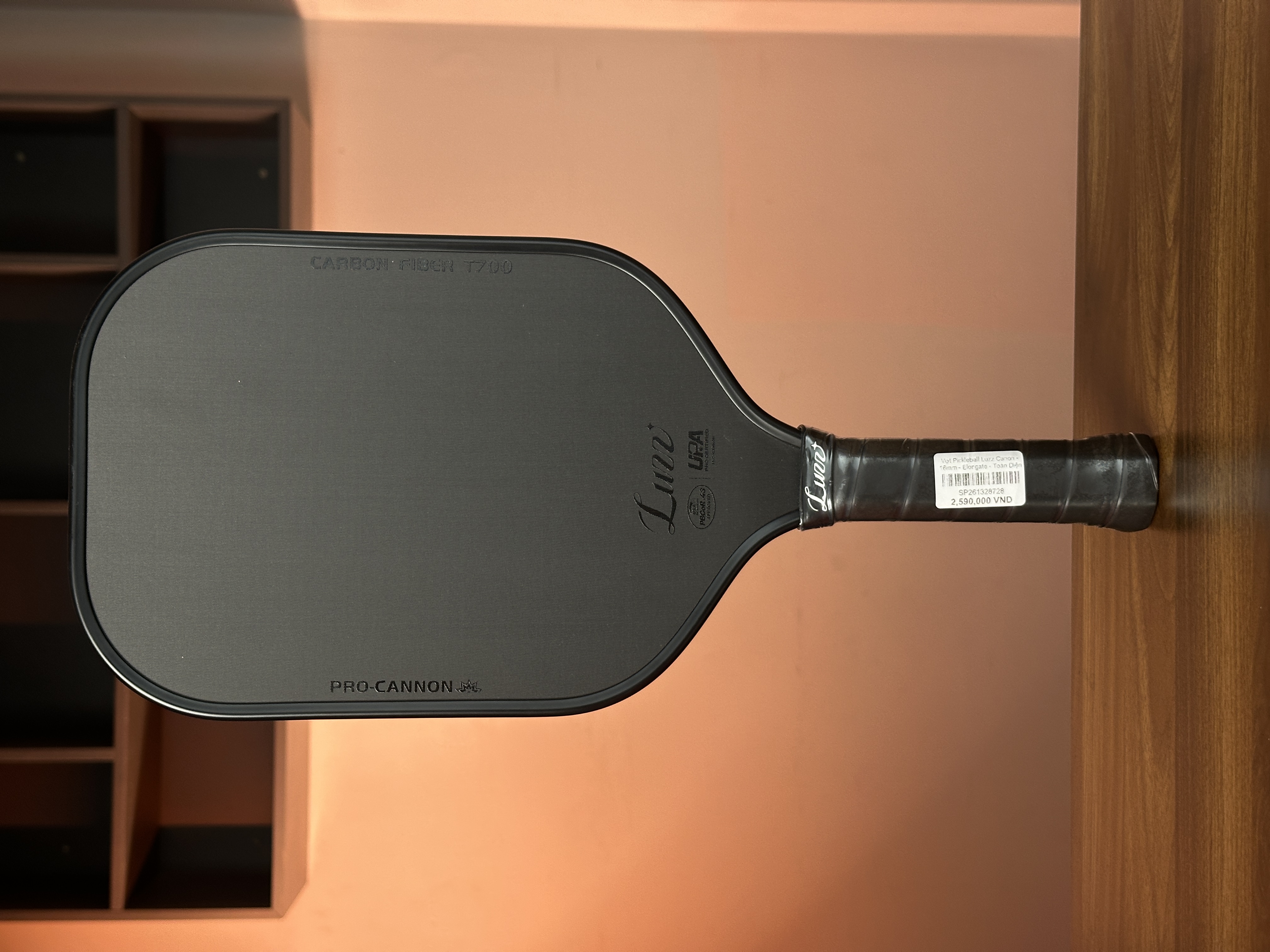 Vợt Pickleball Luzz Canon Chính Hãng - Kiểm Soát Bóng - Tăng Độ Xoáy - Tấn Công Mạnh Mẽ - Mỡ Rộng Điểm Ngọt