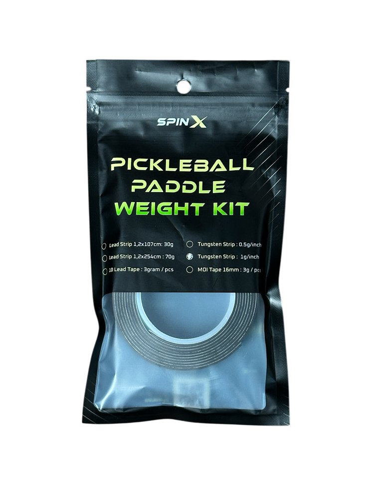 Chì Dán Vợt Pickleball Tungsten SpinX Chính Hãng - Tối Ưu Trọng Lượng - Mở Rộng Điểm Ngọt - Giảm Rung - Tiện Lợi