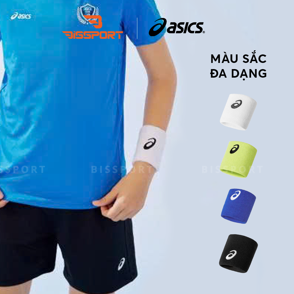 Băng Cổ Tay Thể Thao ASICS Chính Hãng - Thấm Mồ Hôi Hiệu Quả - Co Giãn Tốt - Giữ Tay Khô - Bền Bỉ - Màu Sắc Đa Dạng