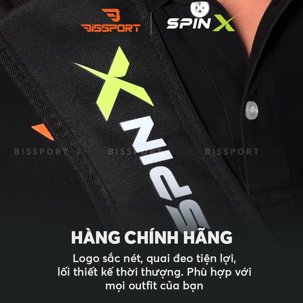 Túi Đựng Bóng Pickleball SPINX Chính Hãng - Sức Chứa 110 Quả - Dung Tích Lớn