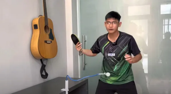 Thiết Bị Tập Luyện Động Tác Bóng Bàn Tại Nhà Thuận Tiện Nhất