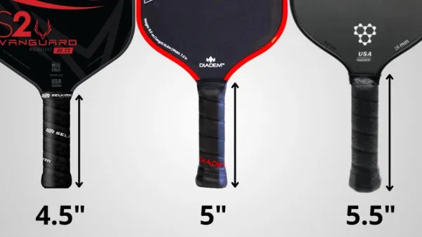Kích thước vợt pickleball chuẩn thi đấu - Cách chọn vợt phù hợp