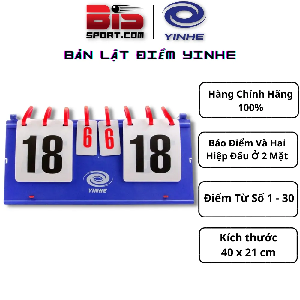 Bảng Tính Điểm Lật Tay Chính Hãng YINHE NO.1851 - Loại Lớn - Hữu Dụng - Tiện Lợi
