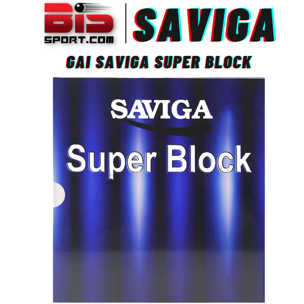 Mặt Vợt Bóng Bàn Gai Saviga Super Block Chính Hãng