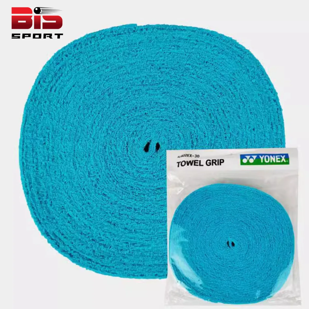 Quấn Cán Vải Vợt Cầu Lông Tennis Yonex Màu Xanh Nhạt Chính Hãng - Cuộn dài 10.5m