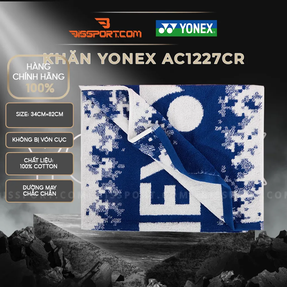 Khăn cầu lông Yonex AC1227CR Chính Hãng Màu Xanh