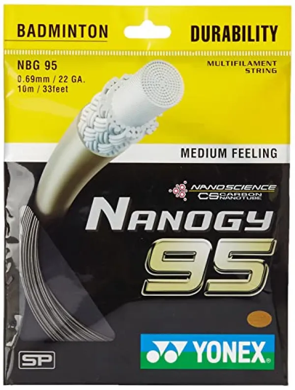Dây Cước Căng Vợt Yonex Nanogy 95 Chính Hãng - Bền Bỉ, Nổ Vang, Linh Hoạt Trong Từng Pha Cầu
