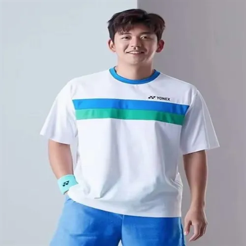 Áo Yonex 6088 Trắng Xanh