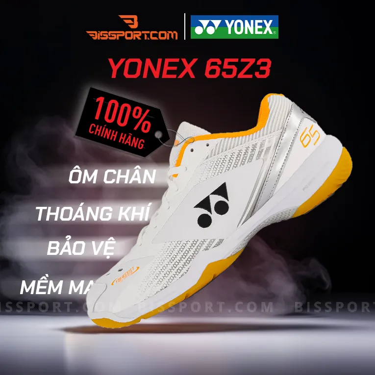 Giày Yonex 65Z3 Trắng Cam