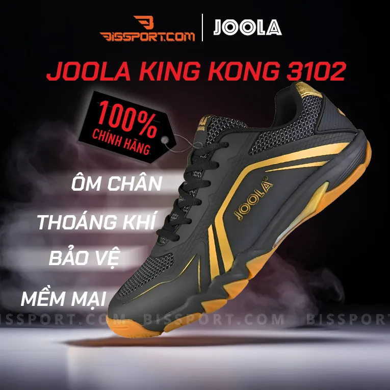 Giày Joola 3102 Đen Vàng