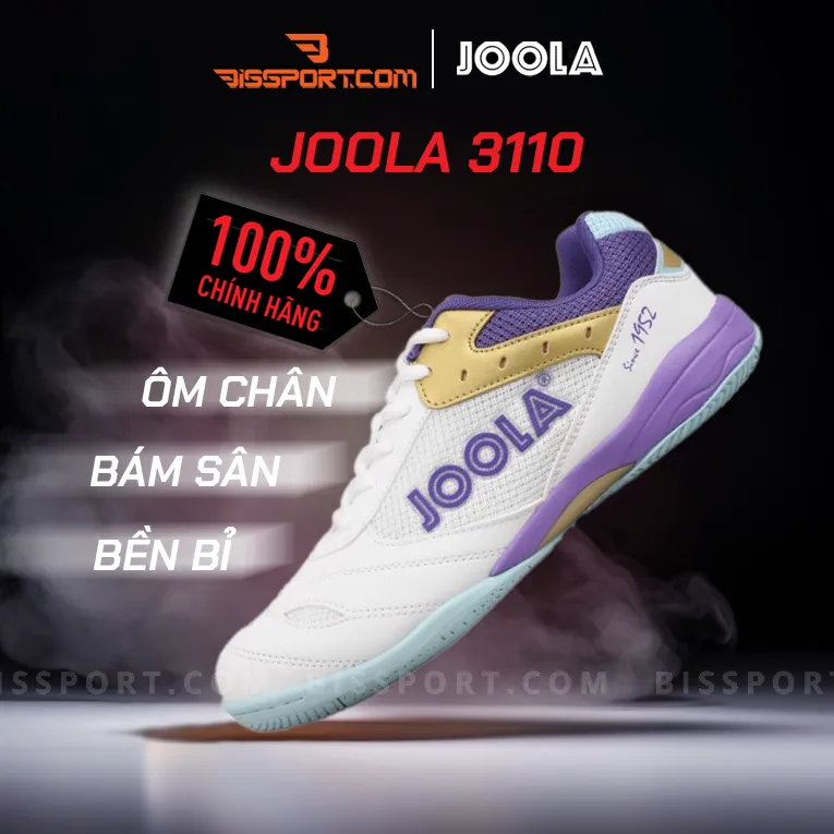 Giày Joola 3110 Trắng Tím