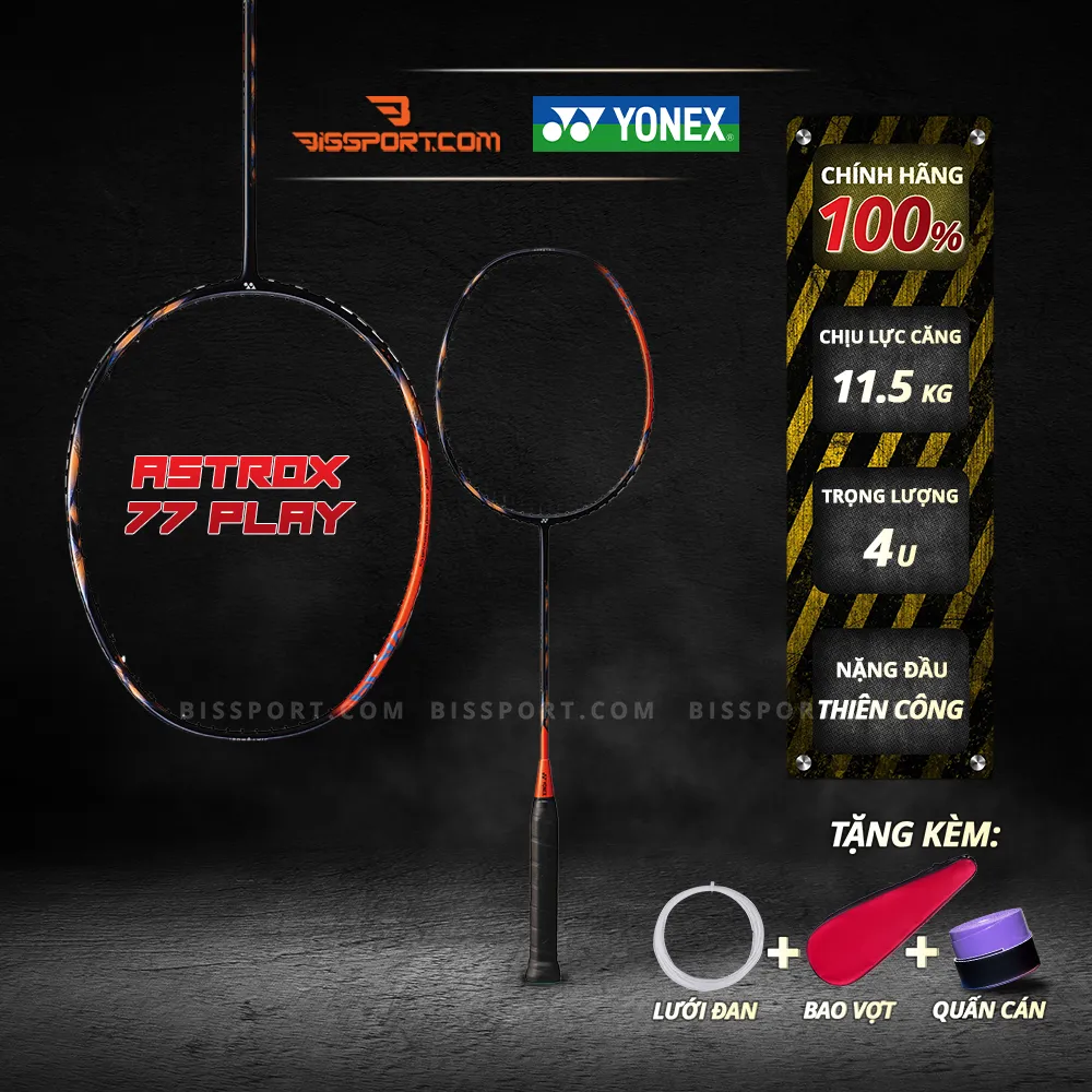 Vợt Cầu Lông Yonex Astrox 77 Play Chính Hãng - Phiên Bản Mới
