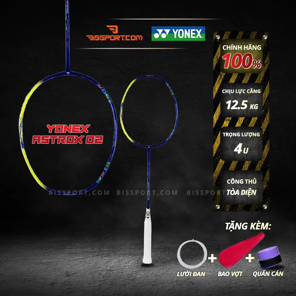 Vợt cầu lông Yonex Astrox 02 Clear Chính Hãng