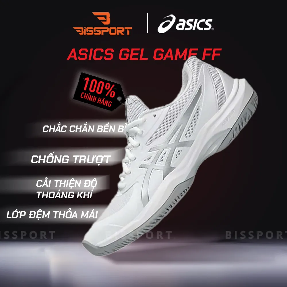 Giày Pickleball Asics Gel Game FF Trắng