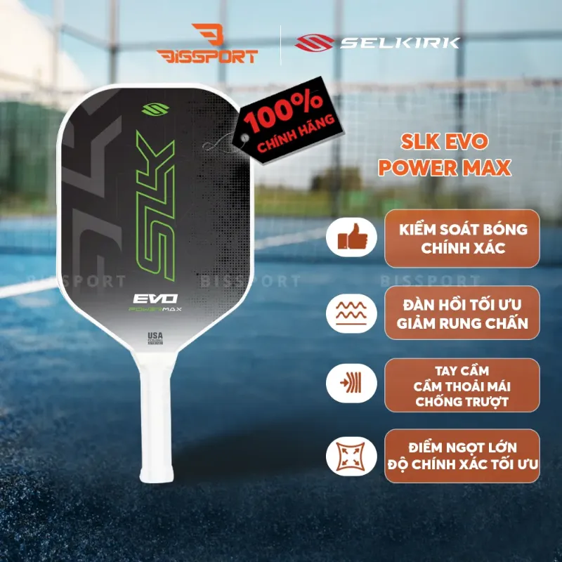 Vợt Pickleball SLK Evo Power 2.0 Max