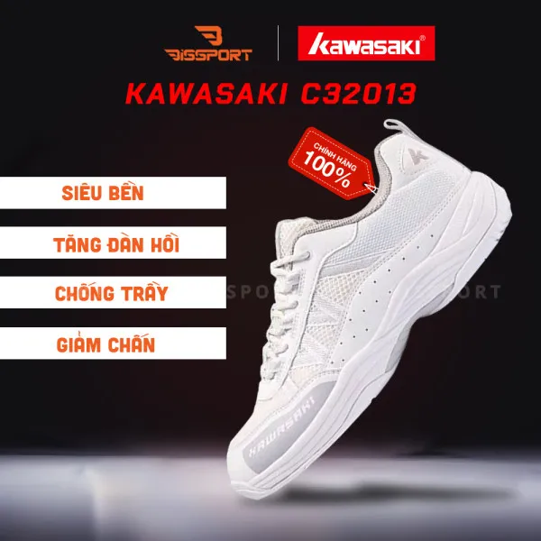 Giày Kawasaki C32013 Trắng Full