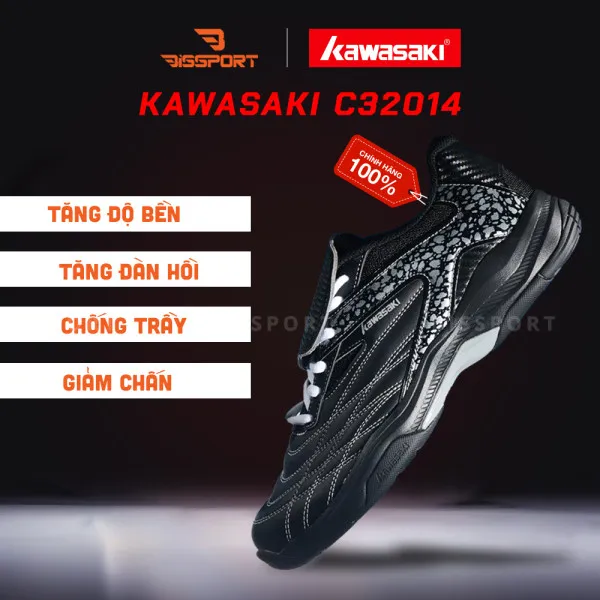 Giày Kawasaki C32014 Đen