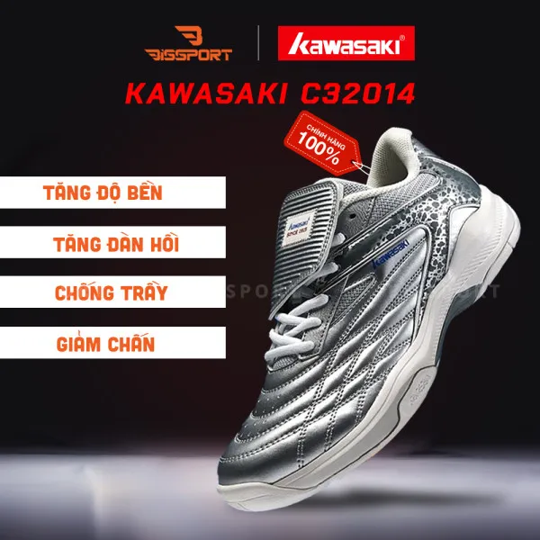 Giày Kawasaki C32014 Xám