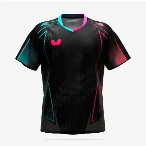 Áo Butterfly 47180 Đen Đỏ