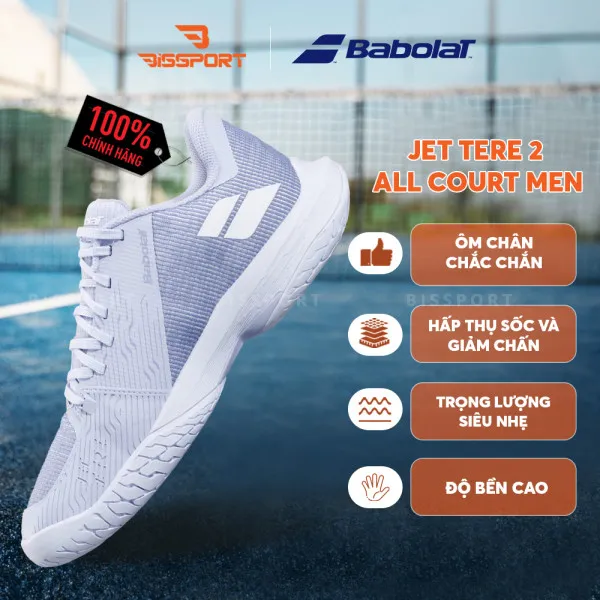 Giày Babolat Jet Tere 2 Tím Khoai Môn