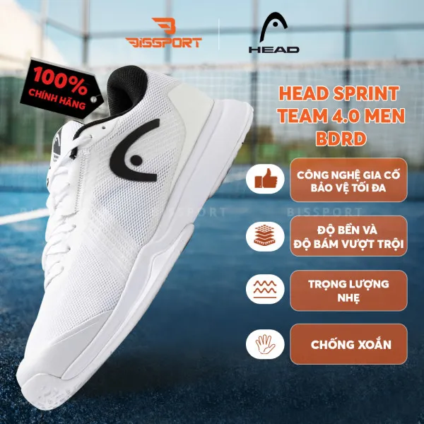Giày Head Sprint Team 4.0 Trắng