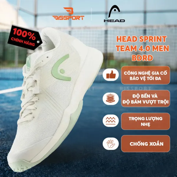Giày Head Sprint Team 4.0 Xanh Bơ