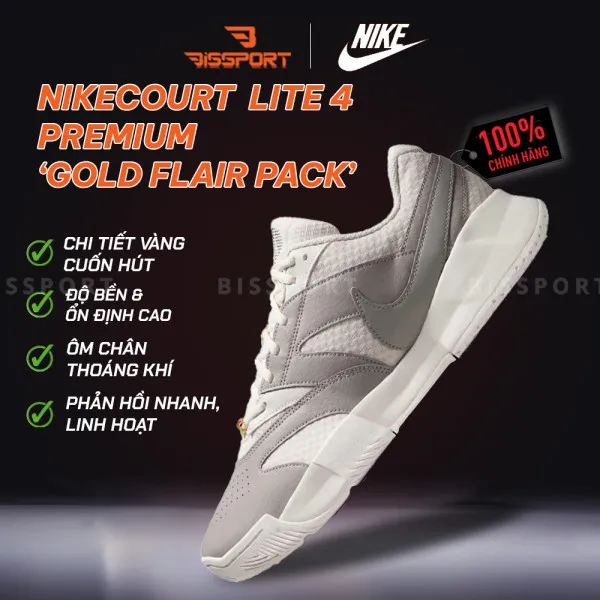 Giày Nike Court Lite 4 Premium ( FZ1220-001 )