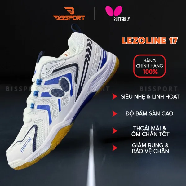 Giày Butterfly Lezoline 17 Xanh Dương