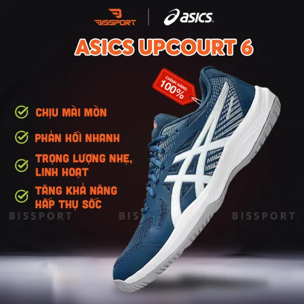 Giày Asics Upcourt 6 Xanh