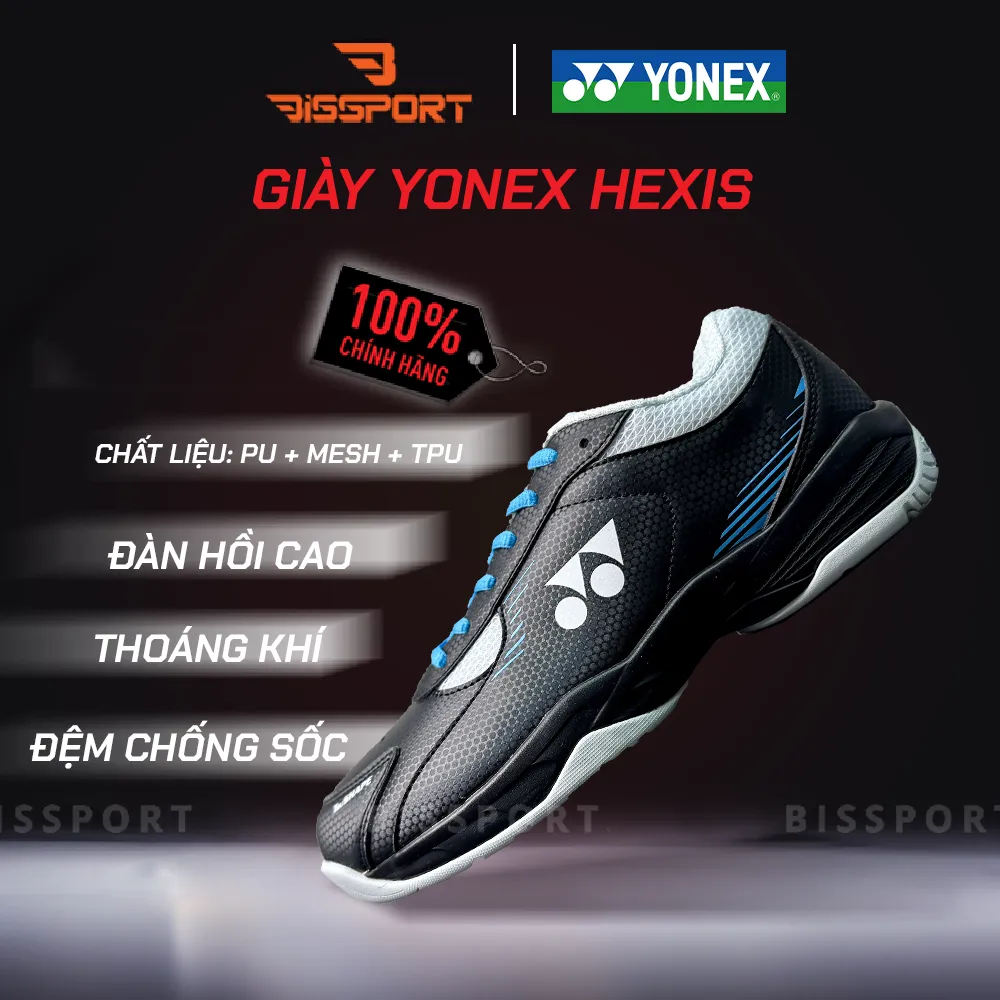 Giày Yonex Hexis Đen