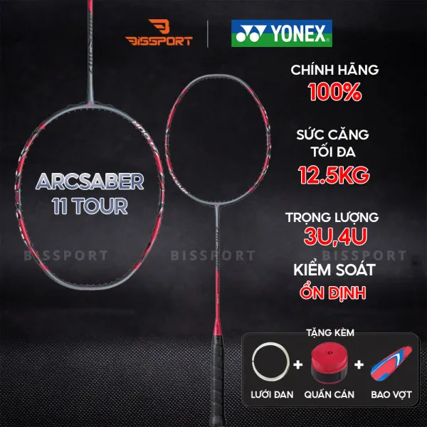 Vợt Cầu Lông Yonex Arc Saber 11 Tour Chính Hãng - Toàn Diện - Bền Bỉ - Độ Ổn Định Cao - Kiểm Soát Tốt - Phản Hồi Tốt