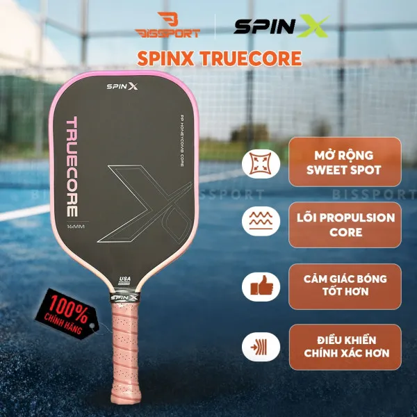 Vợt Pickleball SpinX TrueCore