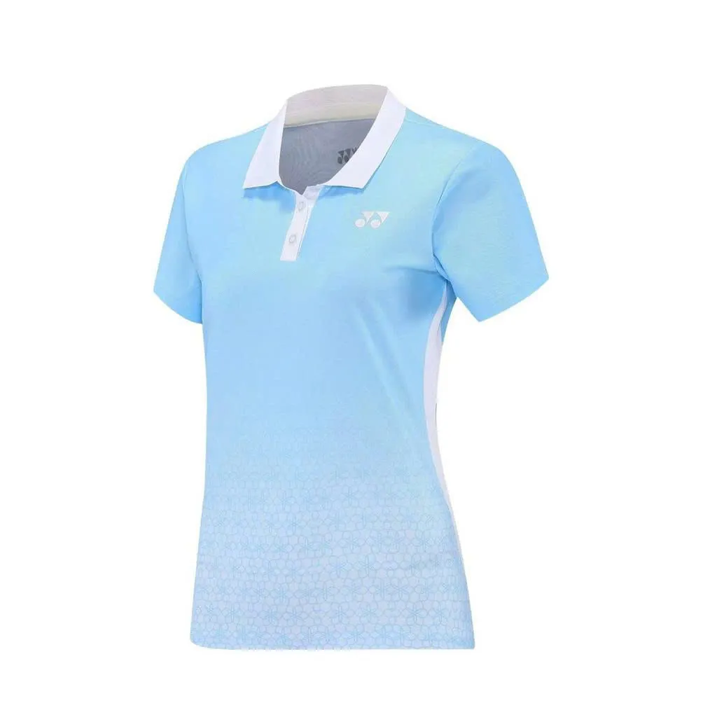 Áo Cầu Lông Nữ Cổ Trụ Yonex 1205 Xanh Ngọc Hàng Loại 1 Cao Cấp - Thoáng Khí - Co Giãn - Bền Bỉ - Form Ổn