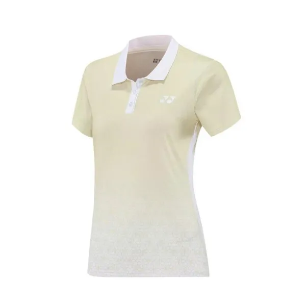 Áo Cầu Lông Cổ Trụ Yonex 1205 Be Hàng Loại 1 Cao Cấp - Thoáng Khí - Co Giãn - Bền Bỉ - Form Ổn