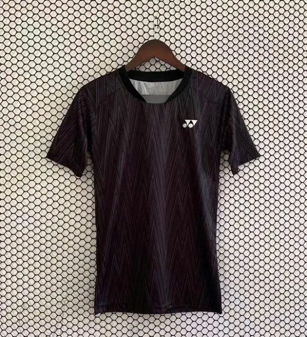 Áo Cầu Lông Yonex 10671 - Đen Hàng Loại 1 Cao Cấp - Thoáng Khí - Co Giãn - Bền Bỉ - Form  Ổn