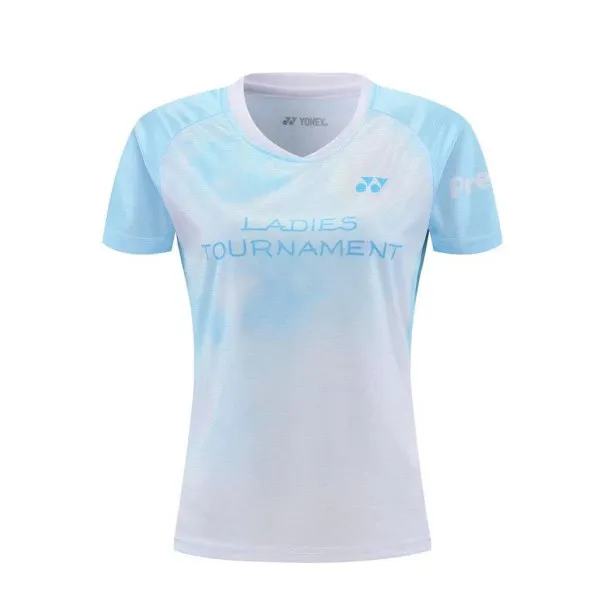 Áo Cầu Lông Yonex 6610 Nữ - Trắng Xanh Ngọc Hàng Loại 1 Cao Cấp - Thoáng Khí - Co Giãn - Bền Bỉ - Form  Ổn