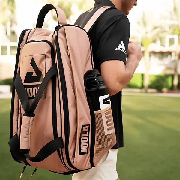 Túi Pickleball JOOLA New Elite Tour Bag Chính Hãng Rộng Rãi – Nâu - Gọn Gàng – Bền Bỉ - Chắc Chắn - Tiện Lợi - Màu Sắc Đa Dạng