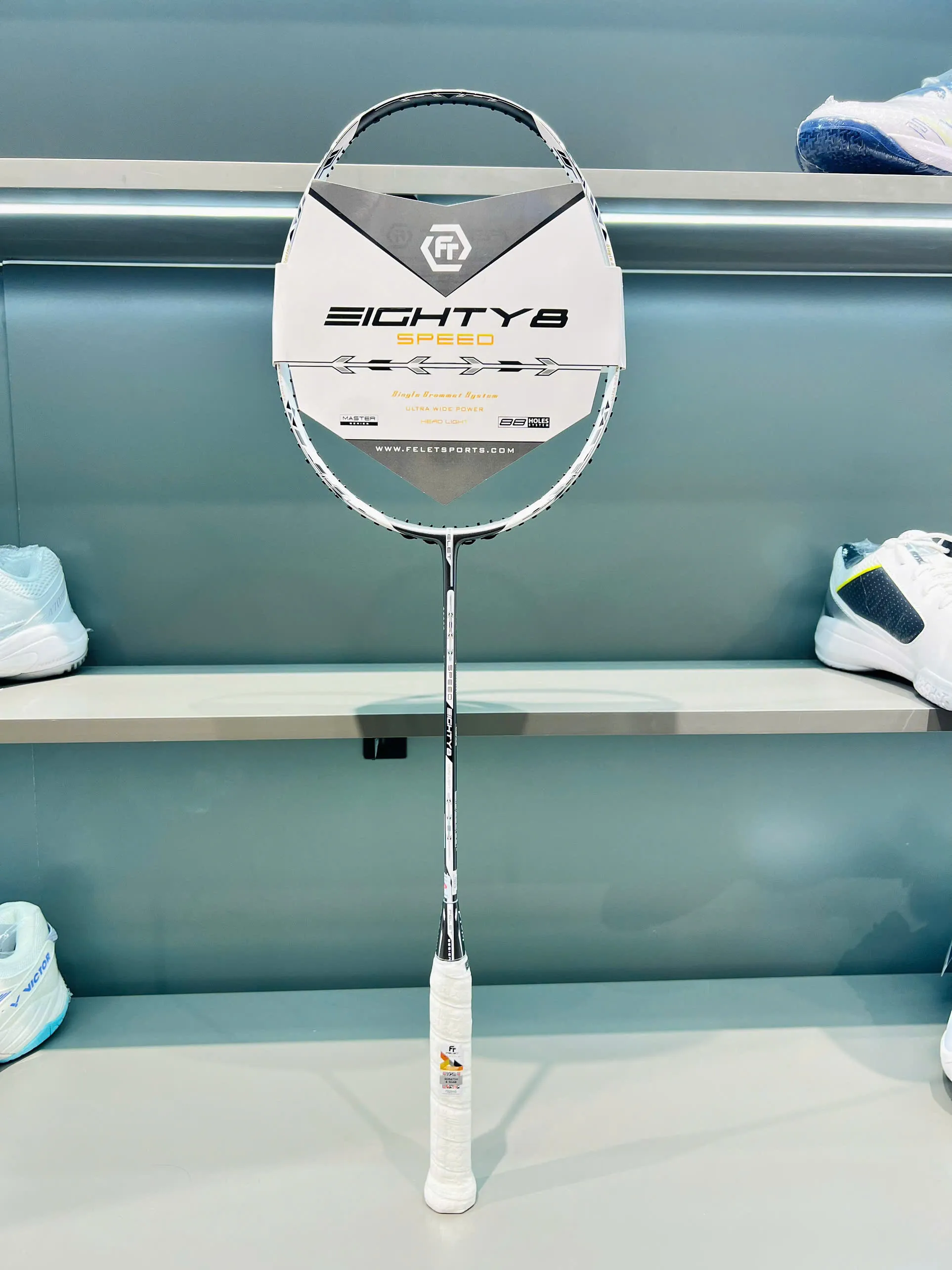 Vợt Cầu Lông Felet Eighty 8 Speed Chính Hãng - Tốc Độ Linh Hoạt – Phản Tay Nhanh – Làm Chủ Nhịp Độ Trận Đấu