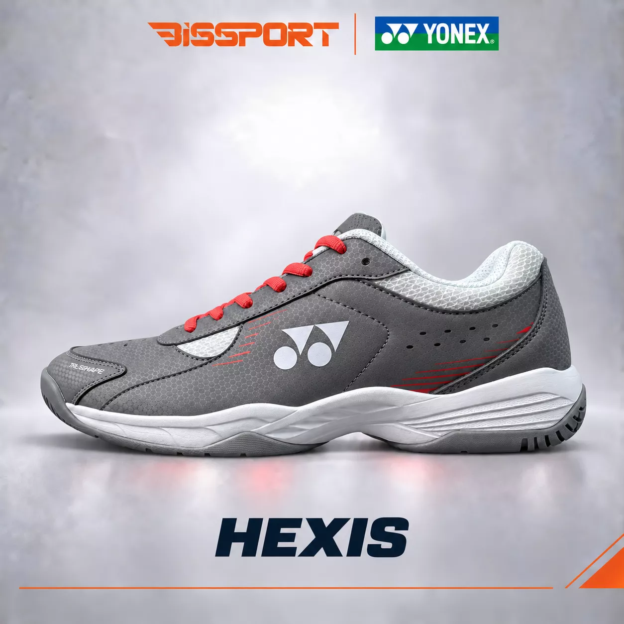 Giày Cầu Lông Yonex Hexis Chính Hãng - Nâu - Bền Bỉ - Giảm Chấn - Đề Chống Trượt Mọi Bền Mặt Sàn - Toàn Diện