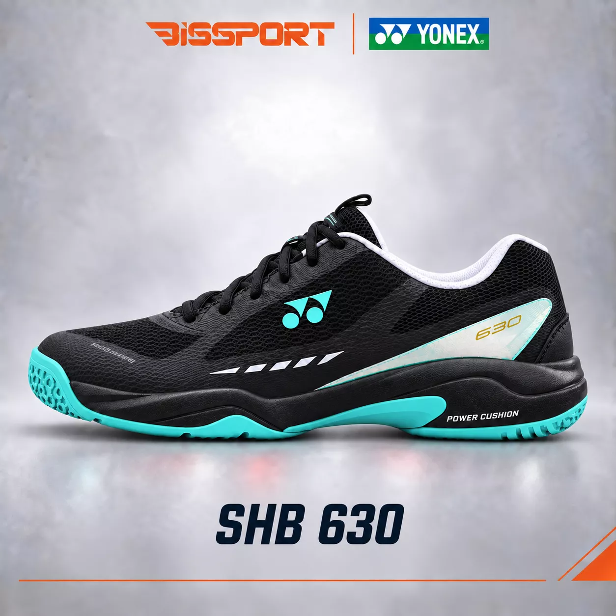 Giày Cầu Lông Yonex SHB630 Chính Hãng - Đen (381) - Nhẹ, Êm, Di Chuyển Linh Hoạt - Bền Bỉ - Ổn Định