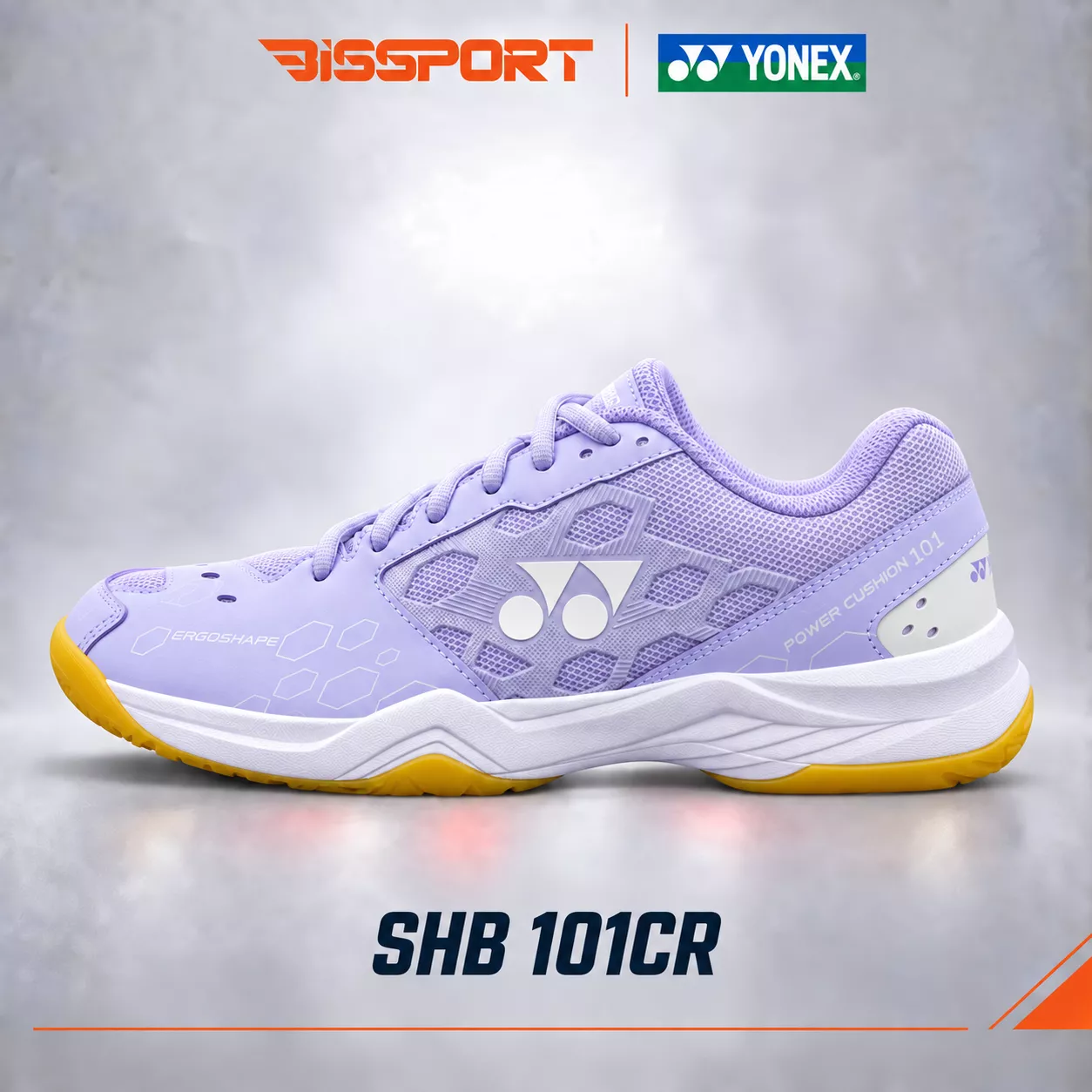 Giày Cầu Lông Yonex Tím Full SHB101CR Chính Hãng - Đế Cao Su Chống Trơn - Da Chống Bụi Bẩn