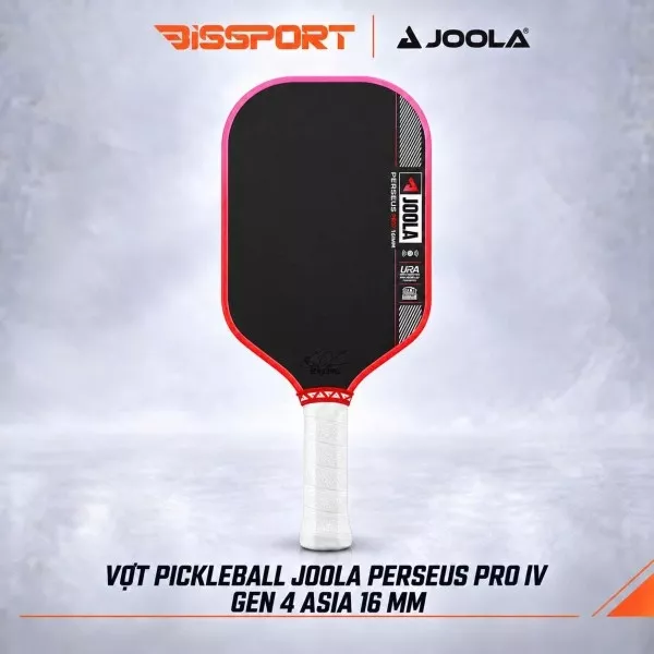 Vợt Pickleball JOOLA Perseus Gen 4 Asia Chính Hãng – Lõi Polypropylene – Mặt Carbon Friction+ – Sweet Spot Rộng - Bền